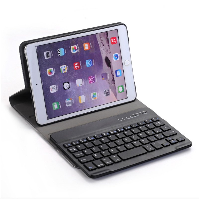 Keyboard custom flip PU leather protective case for Samsung Galaxy Tab A7 Lite 8.7 inch T220 T225 back cover