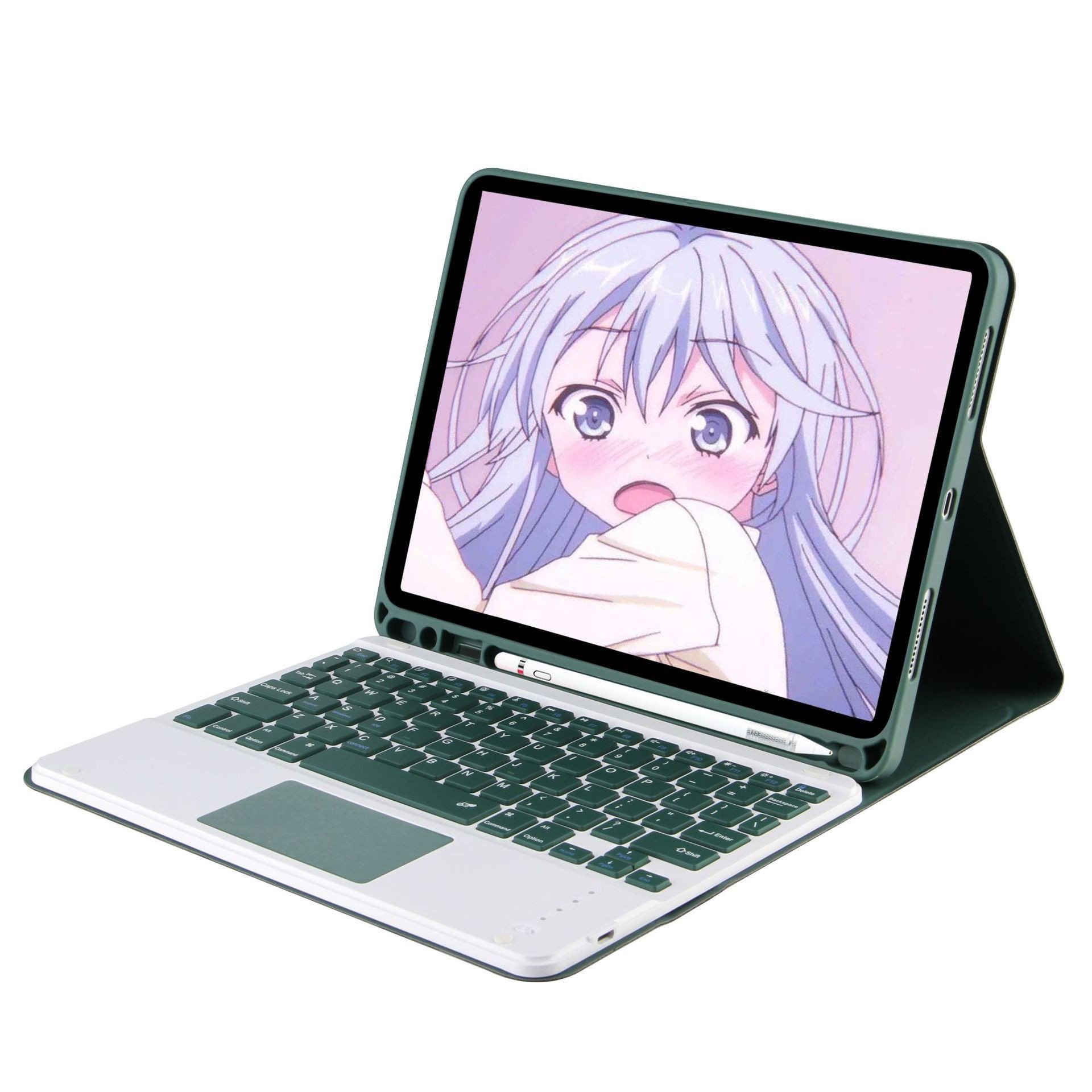 FOR 2024IPAD AIR 11inch Protective cover AIR5/4 Touch bluetooth keyboard With a mouse has a slot case Portable Holster