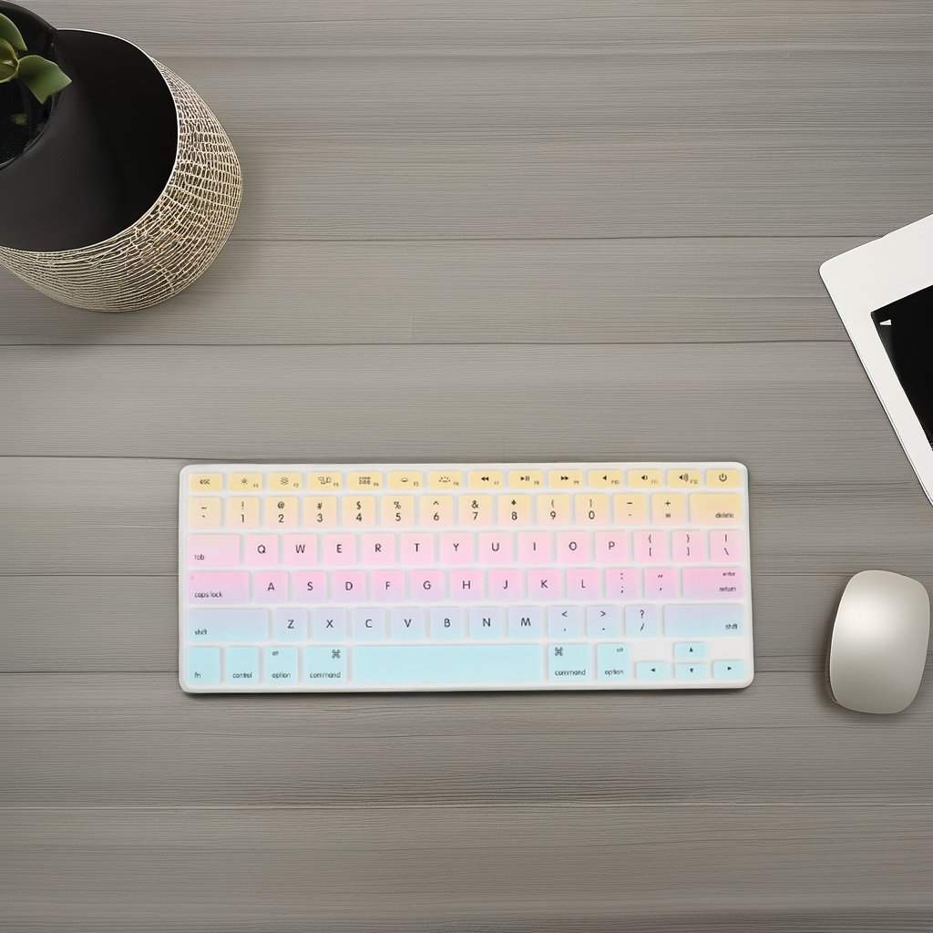 Wholesale custom deign Keyboard Cover Waterproof Protective Case Laptop Keyboard Minnion High Quality Silicone for Macbook