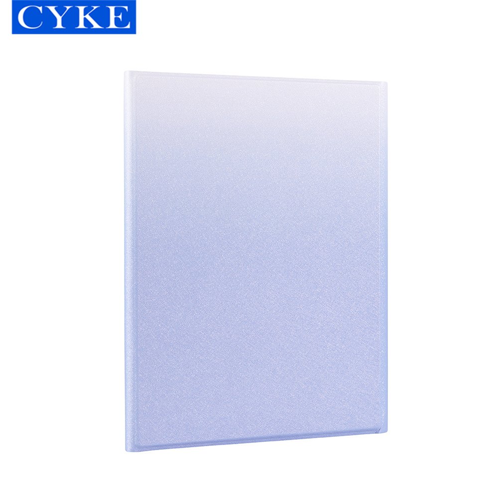 CYKE Triangle Bracket Gradient Color Tablet Keyboard Case With Pen Holder Cover For Apple Ipad 7 8 9 10.2 Inch 2021 2020 2019