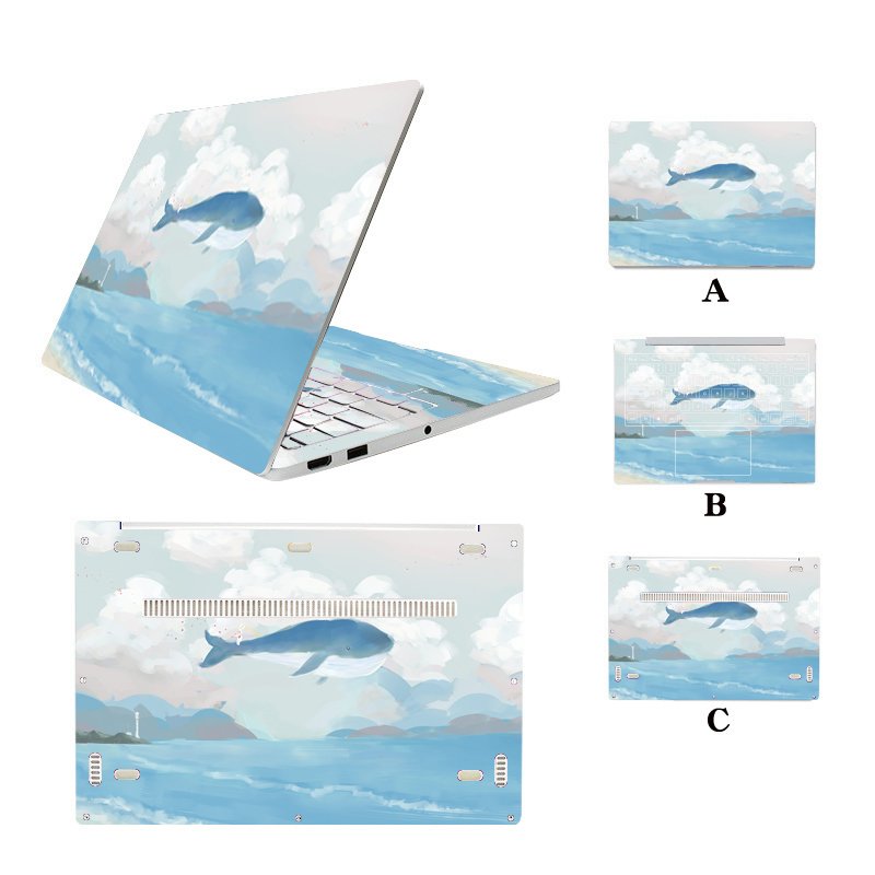 3M Laptop Stickers Decal Cover Matte Body Skin Guard for HP for Asus for Huawei for Dell for Lenovo Keyboard Stickers 3m
