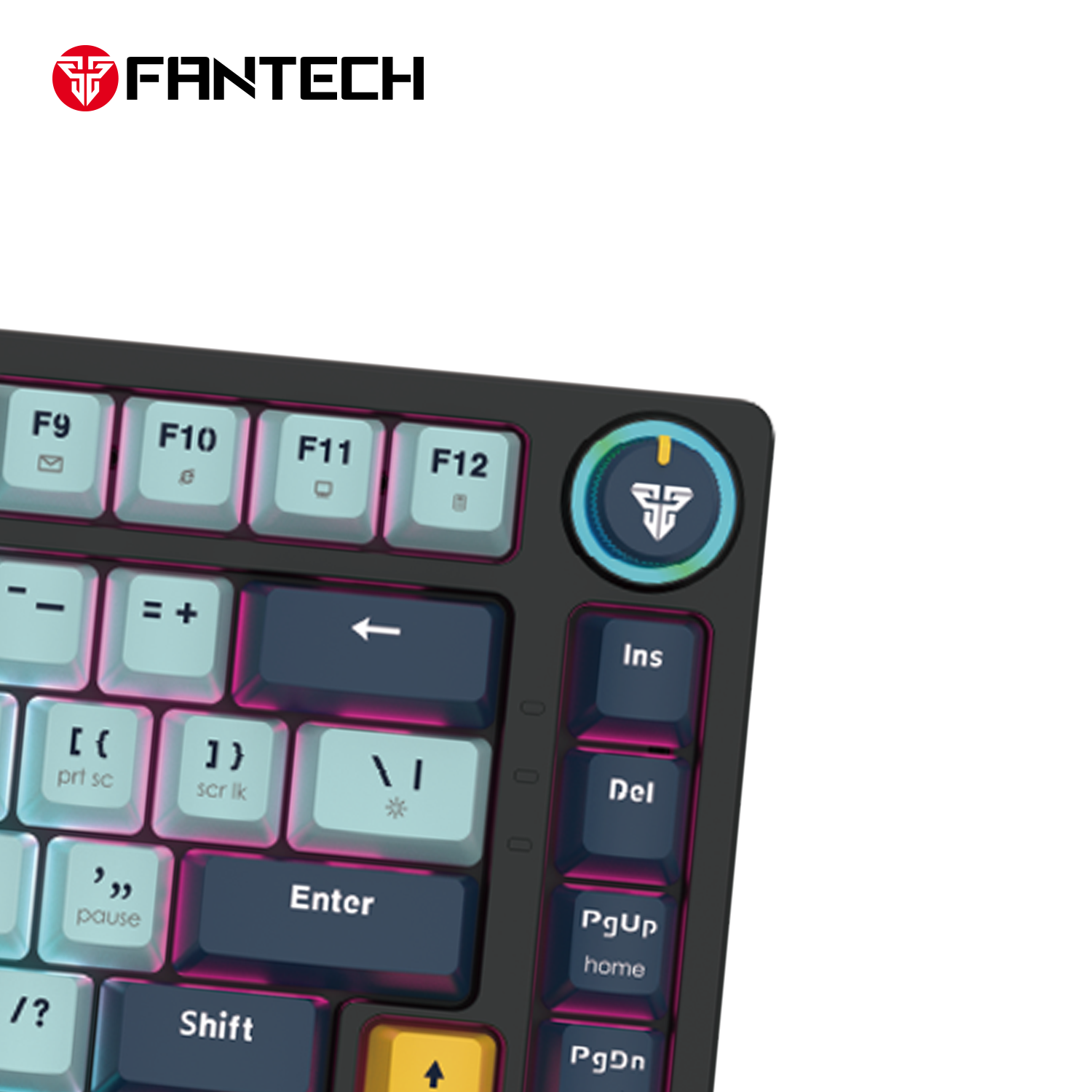 FANTECH MK875v2 ATOM81 Ergonomic Key Layout Minimalist Design Wireless Capability Mechanical Keyboard