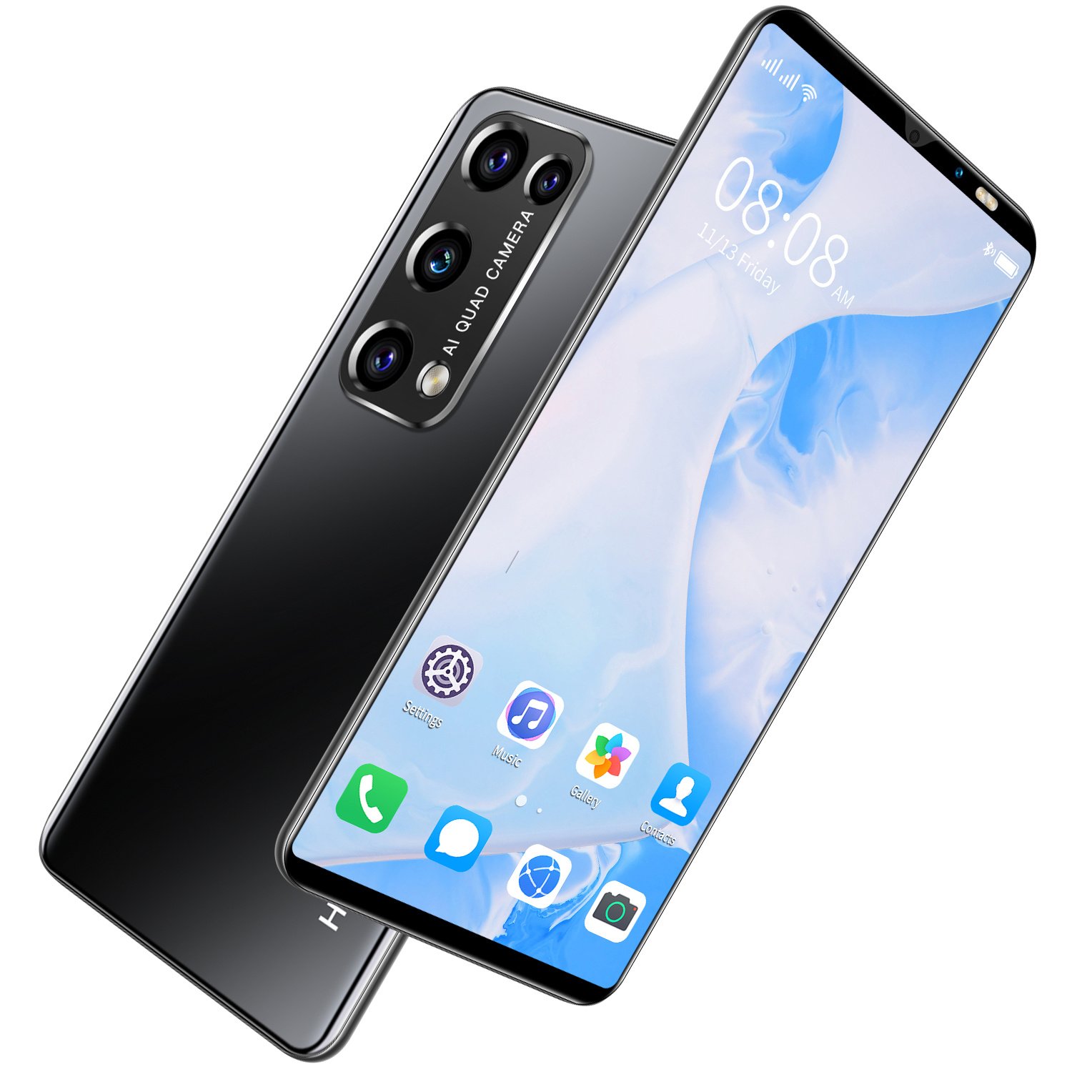HSDF-V27 12GB+512GB phones mobile 5G android13 MEMORY 5.8 inch HD Screen Dual SIM Deca Core mobile phone