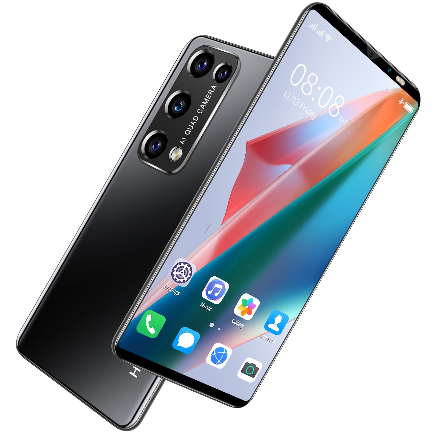 HSDF-V27 12GB+512GB phones mobile 5G android13 MEMORY 5.8 inch HD Screen Dual SIM Deca Core mobile phone