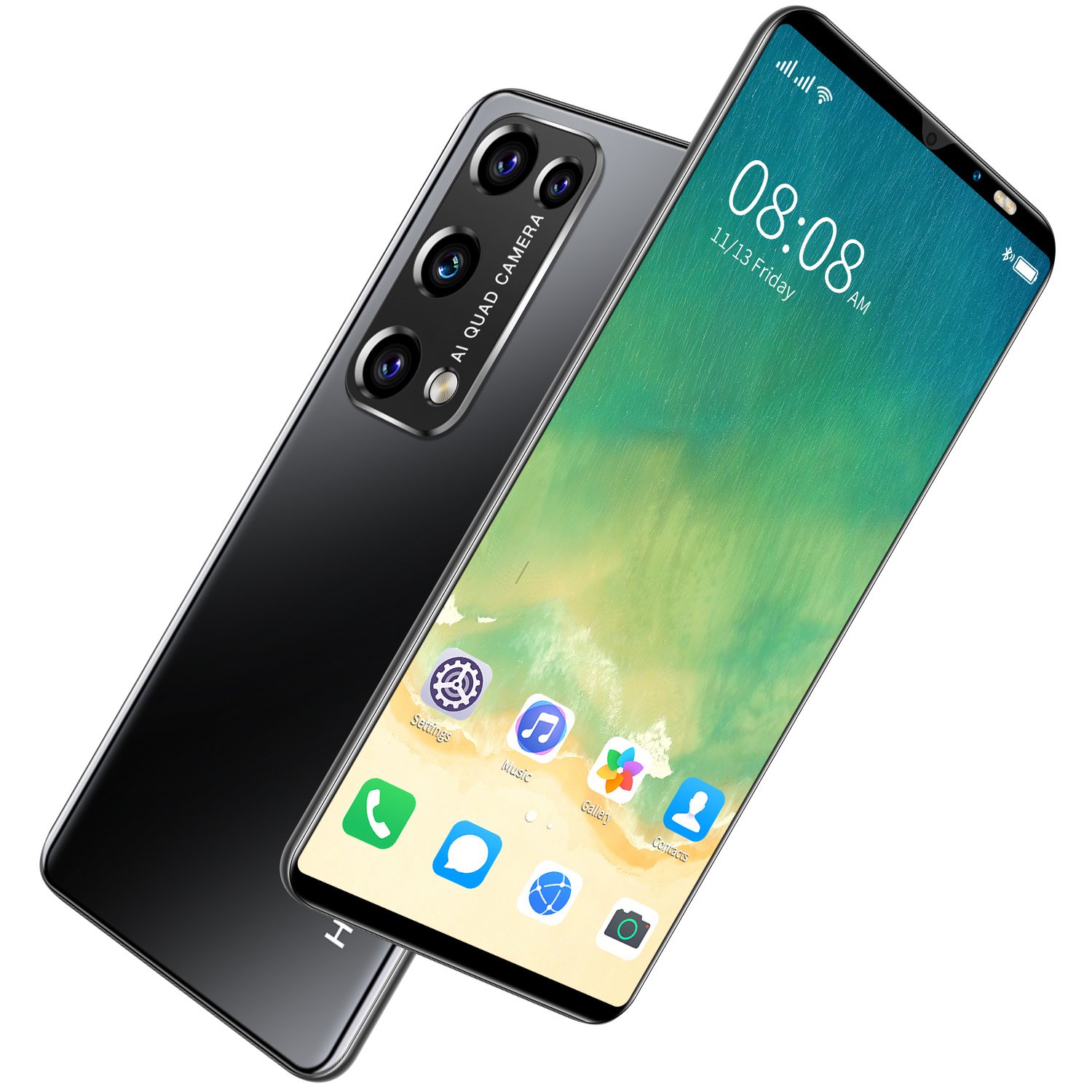 HSDF-V27 12GB+512GB phones mobile 5G android13 MEMORY 5.8 inch HD Screen Dual SIM Deca Core mobile phone