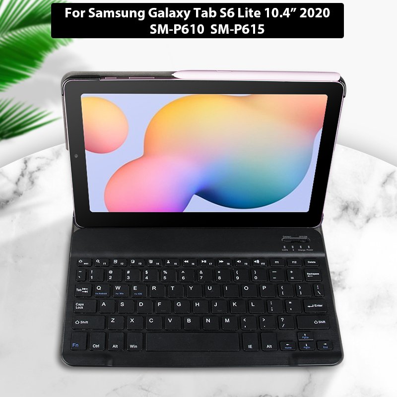 Wireless keyboard case for Samsung Tab S6 lite 10.5 2022 SM P613 P619 for 2019 SM- P610 P615 Magnetic cover factory wholesales