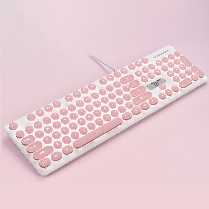 LVKI-V8 Mechanical Touch Keyboard Ergonomics Design Wired Gaming Keyboard and Mouse Combo