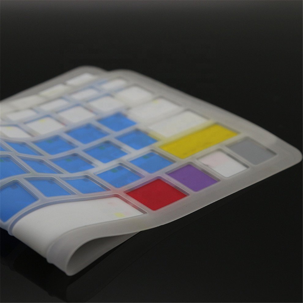 China Factory Laptop Protector Custom Waterproof Silicone Keyboard Skin