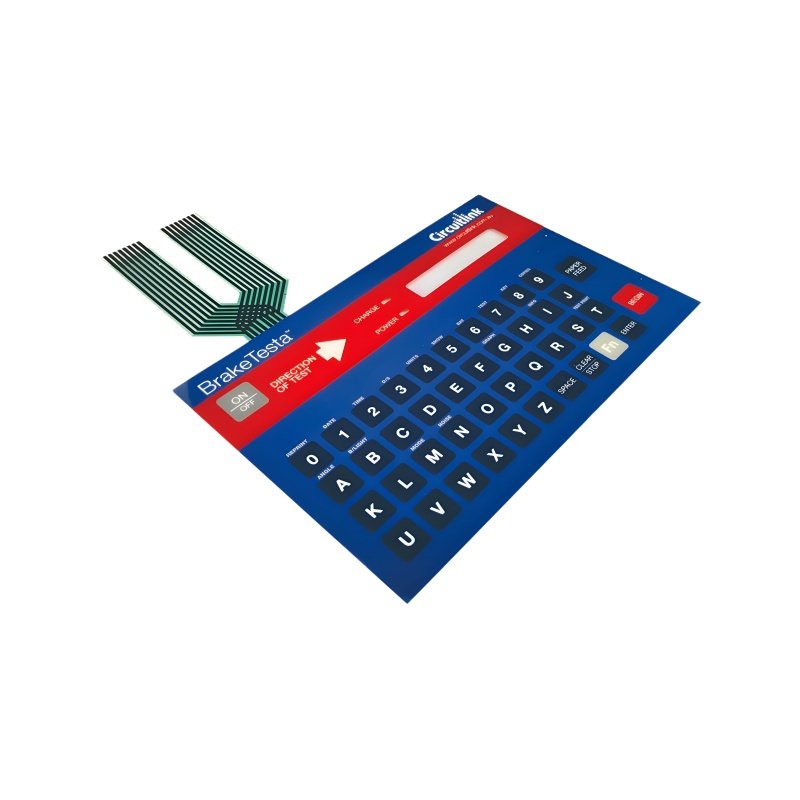 hot selling membrane switch adhesive stickers silk screen prints flexible circuit keypad keyboard thin film control panel