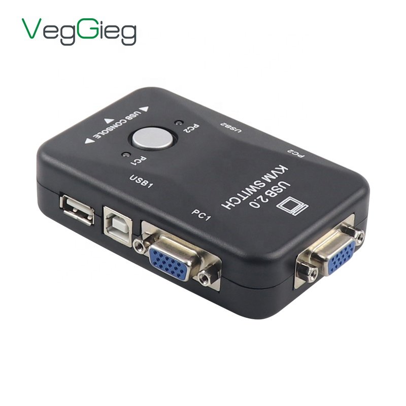 VGA Extender 2 in 1 out High Speed Printer Keyboard Mouse USB VGA Switch KVM