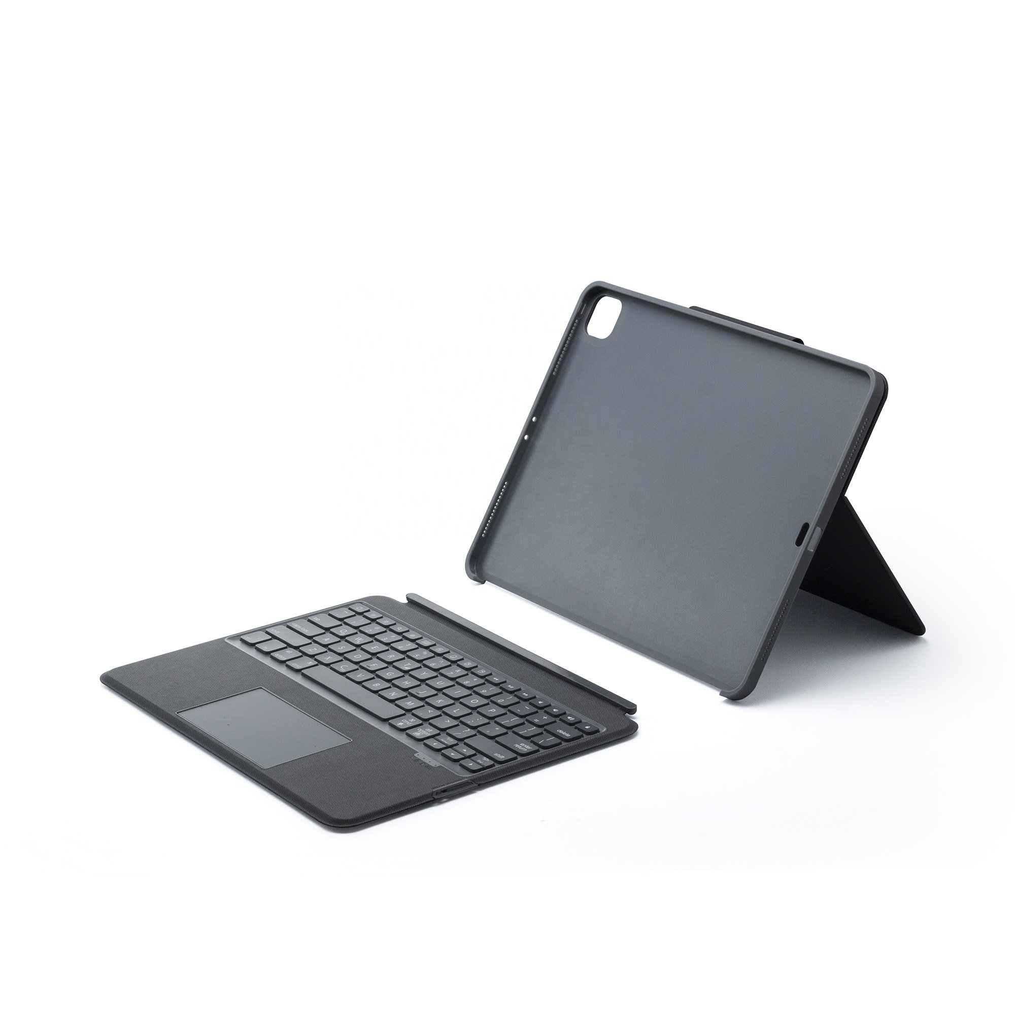 2022 New 7 Color Backlight Shortcut Detachable BT Magic Keyboard Case for iPad Pro 12.9 inch