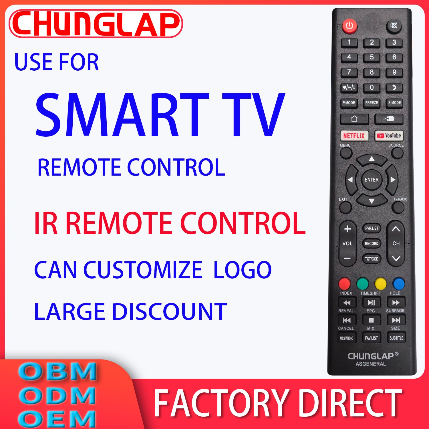 use for smart lcd led tv remote control
