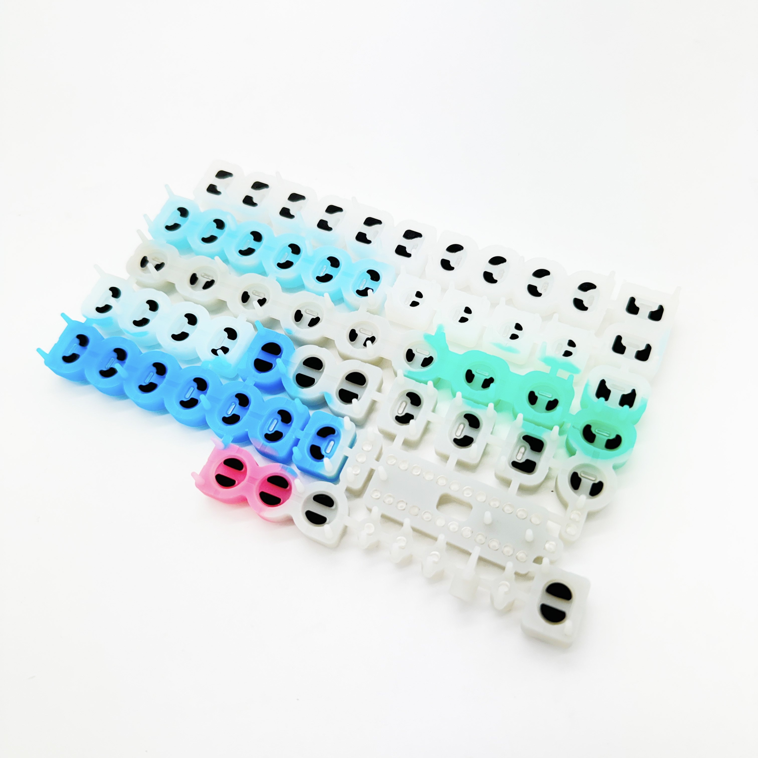 OEM ODM.Custom Conductive Carbon Pill Silicon Rubber Keypads Button Keypad Electronic Remote Control Moulding Processing Service