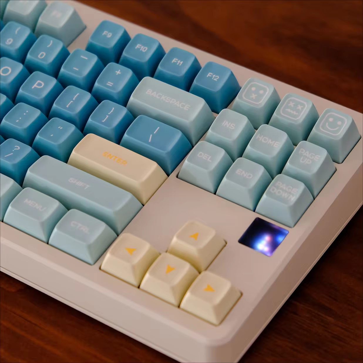 160 Keys GMK Sea Salt Lemon Keycaps PBT Double Shot Key Caps QXA Profile Keycap For MX Switch Mechanical Keyboard