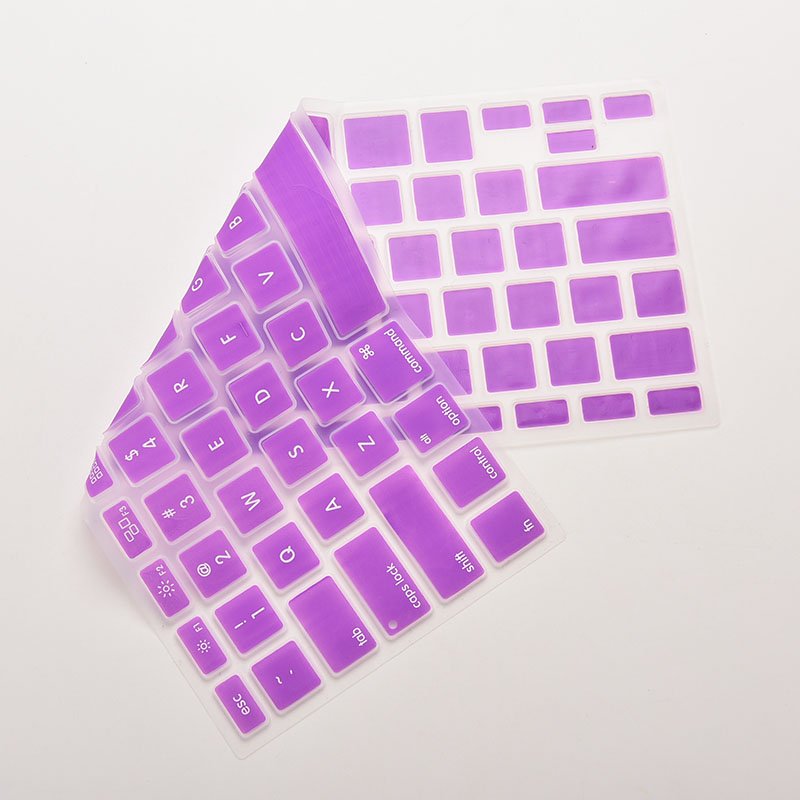For macbook Air 13 inches 2018 Keyboard cover , US Layout keyboard silicone protector