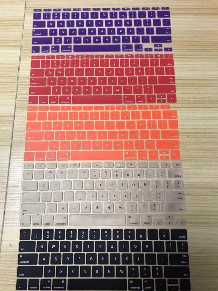 For macbook Air 13 inches 2018 Keyboard cover , US Layout keyboard silicone protector