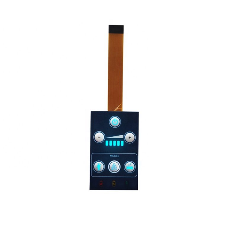 Custom Control Graphic Overlay Printing Universal membrane switch printing machine membrane switch