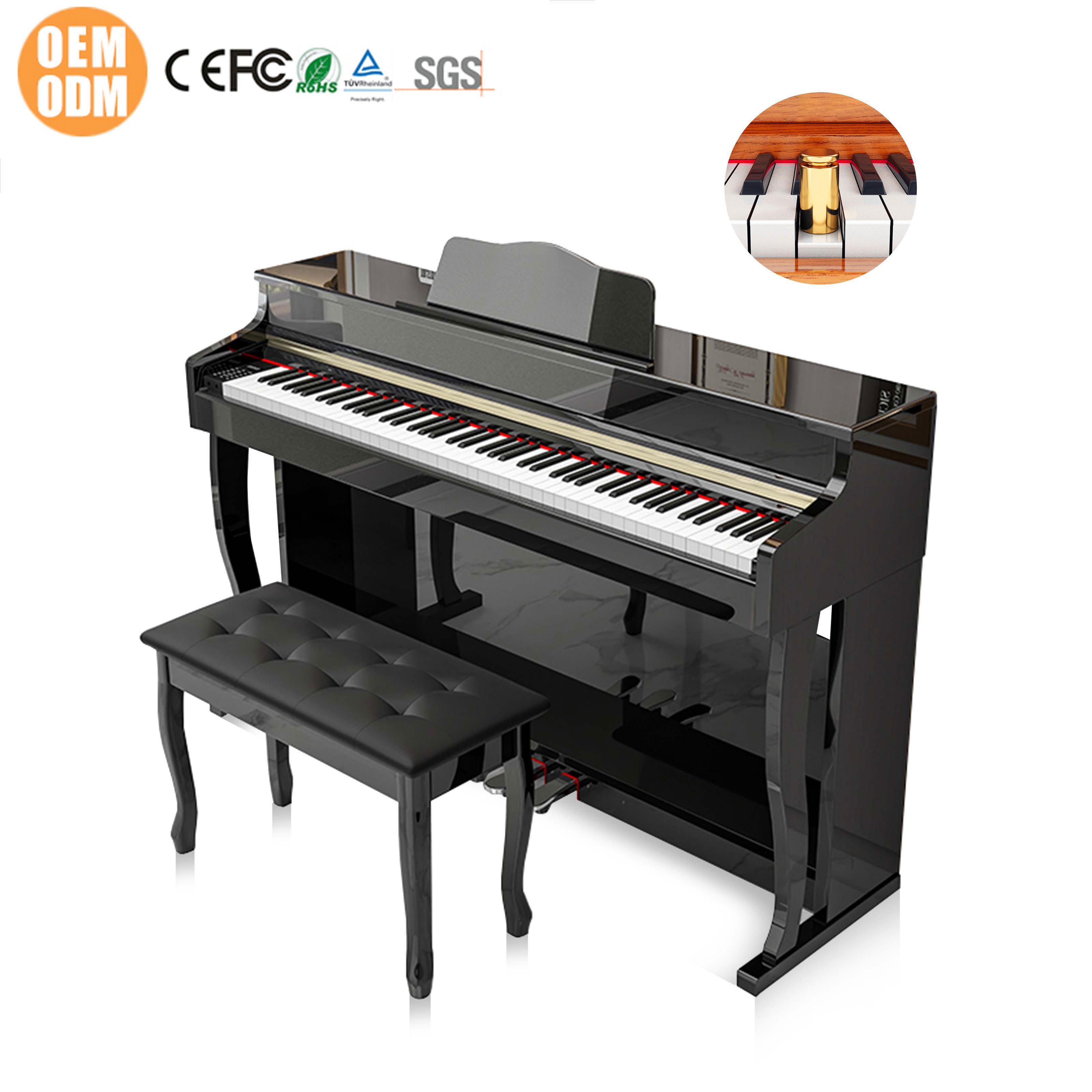 LeGemCharr digital piano electrico upright piano profecional keyboard instrumentos musicales piano digital