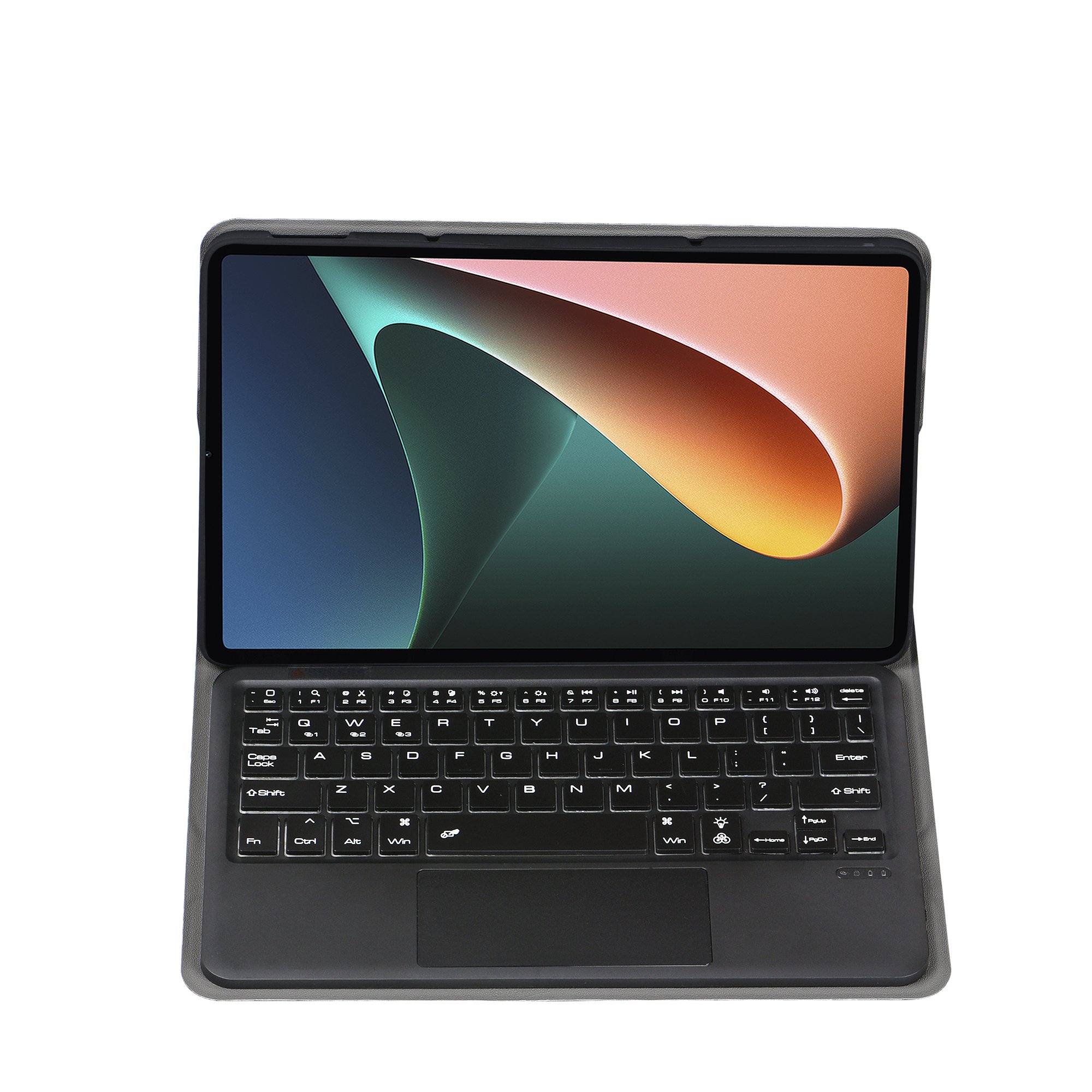AZERTY Foldable Wireless RGB Backlit Keyboard for Xiaomi Mi Pad 5 Pro French Layout Tablet Cover QWERTY Style New