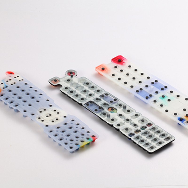 Keycaps Silicone Switch Waterproof Keypad Silicone Gaming Mechanical Keyboard Office Plastic CN;GUA POS touching keyboard 2024