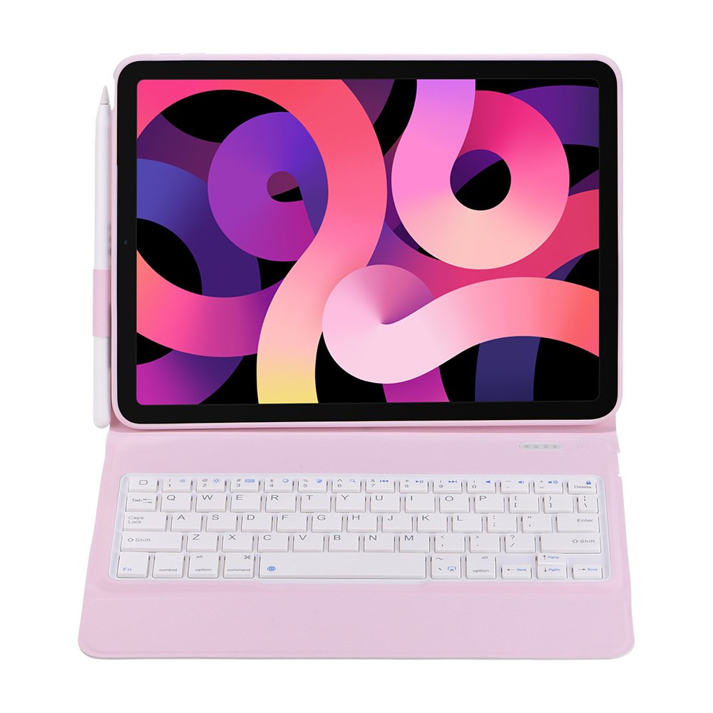 Pencil Holder integrated Tablet Cover Keyboard Case for iPad pro 11 2020 2022 2023 tablet case for iPad Pro Air 4 5 10.9 inch
