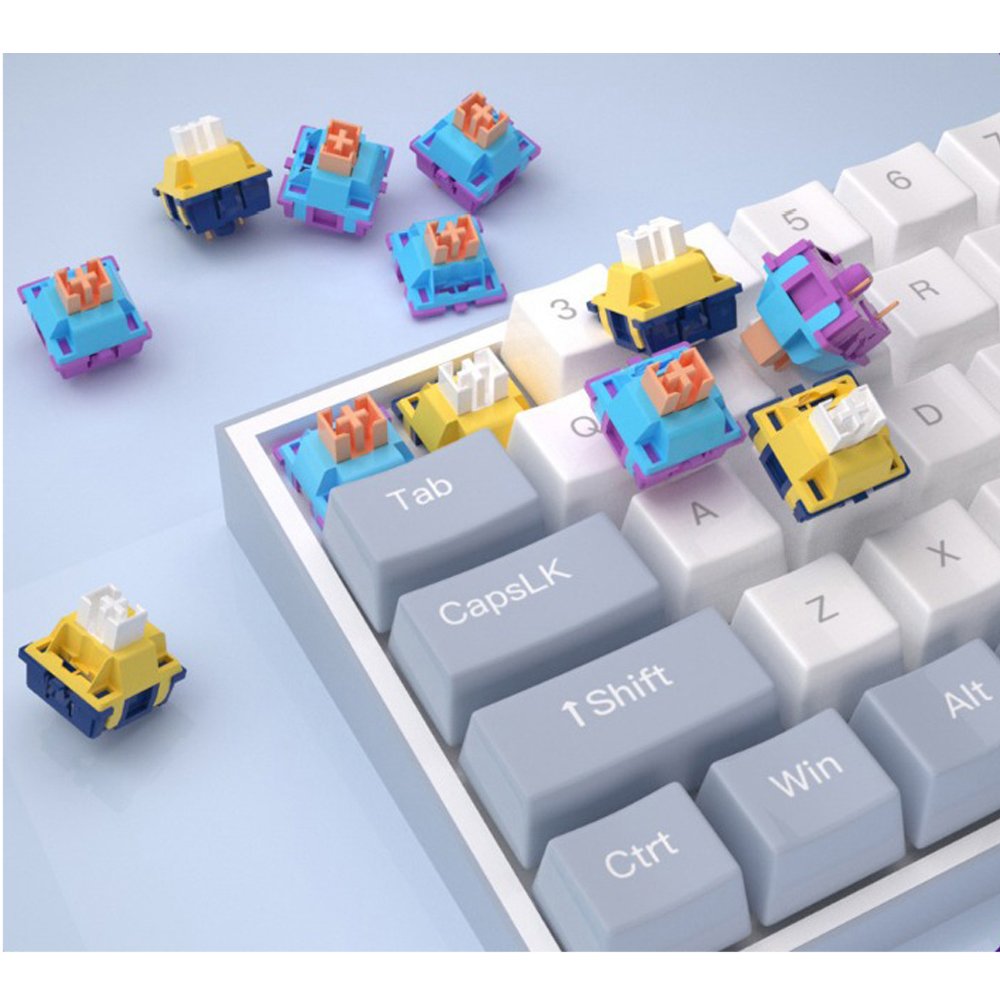 New arrival Outemu dustproof linear keyboard switch 3 pins silent mechanical keyboard switches
