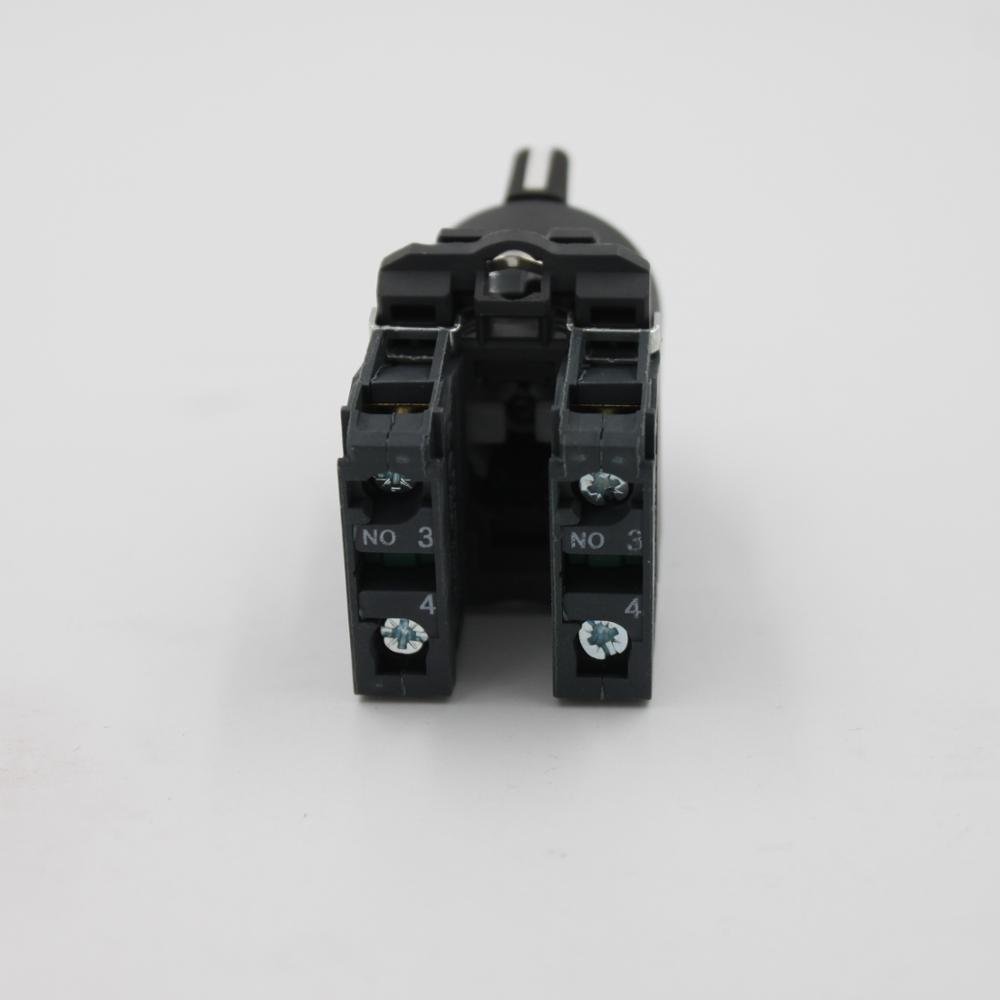 22mm Long Handle 3-Position Selector Switch XB5 AJ53 Model With Off-On Function 2NO Push Button Switches Combination