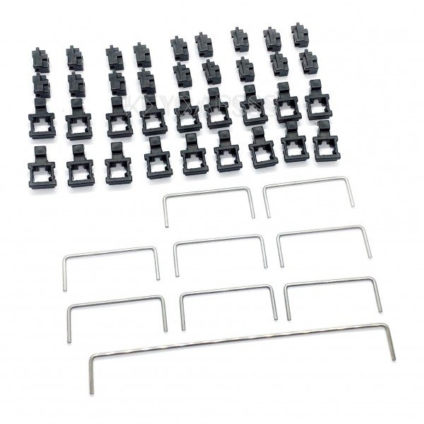 Kailh Stabilizers PCB Mounted Screw-in Switch Satellite 6.25u 2u Mechanical Keyboard Modifier Keys Stabilizers