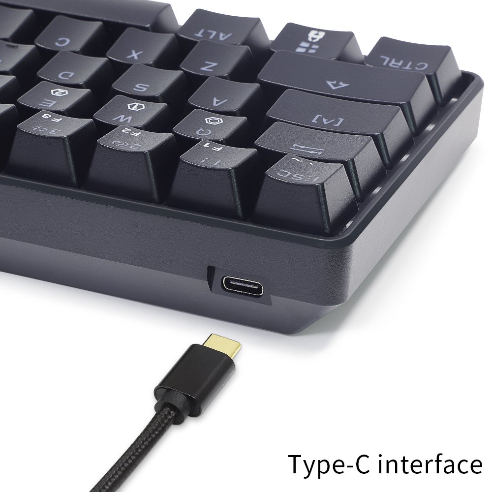 Skyloong original GK61 sk61 hot sale hotswappable 60% gaming keyboard 61keys rgb keyboard gaming mechanical keyboard