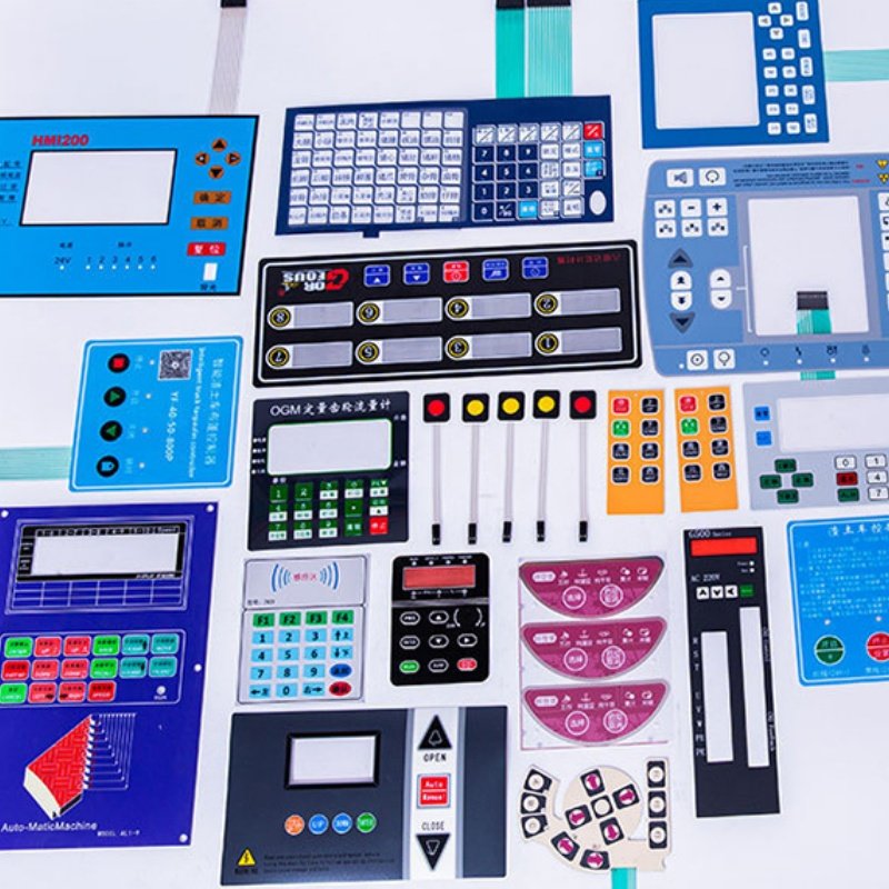 Factory Price Custom Wholesale Smart Waterproof Dustproof Membrane switch keypad keyboards