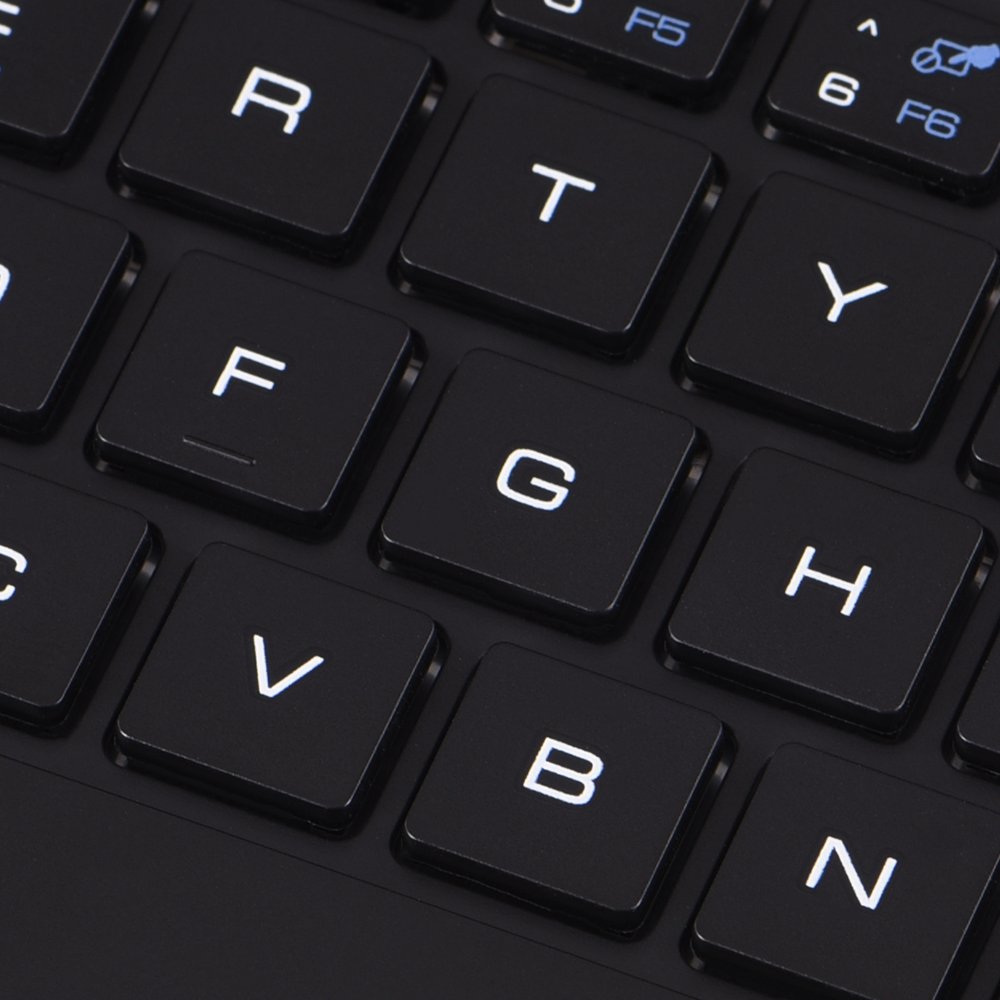 Wireless keyboard for 9"-11" inch tablet for laptop for phone can connect to three devices at the same time switch freely
