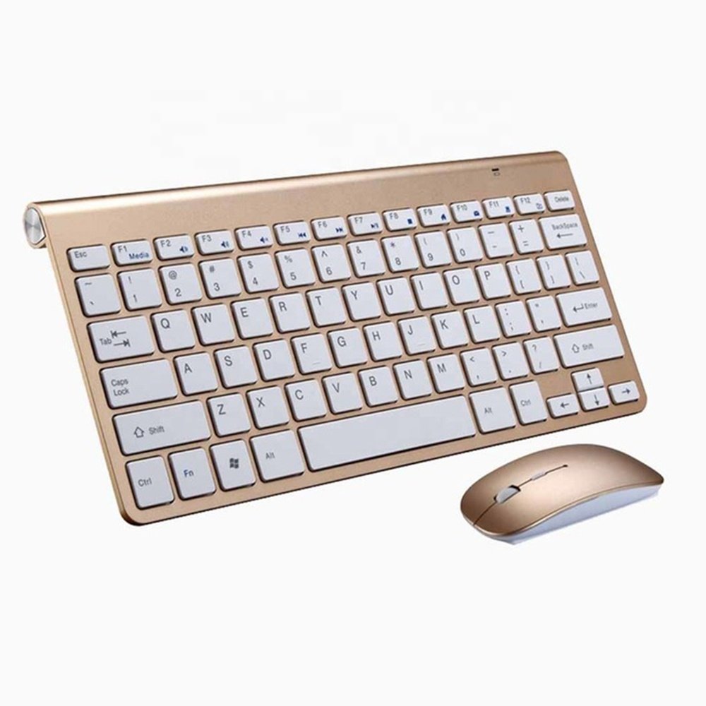 2.4G USB Wireless Office Keyboard and Mouse combo Mini Multimedia Keyboard Mouse Set For Notebook Laptop Mac Desktop PC