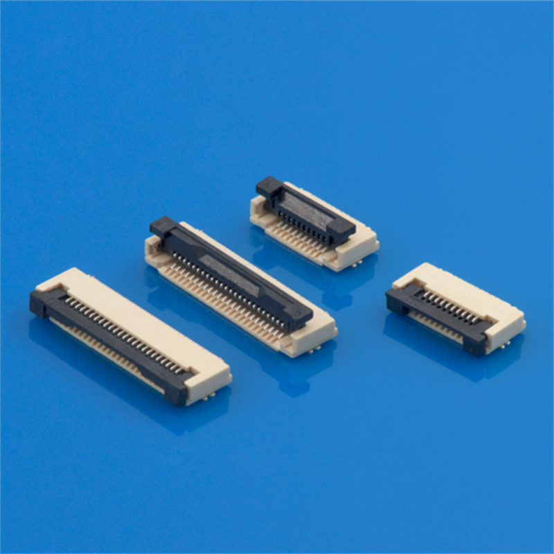 Soulin Popular Sale 0.5mm pitch Backflip lcd Screen Connector FFC/FPC Connector