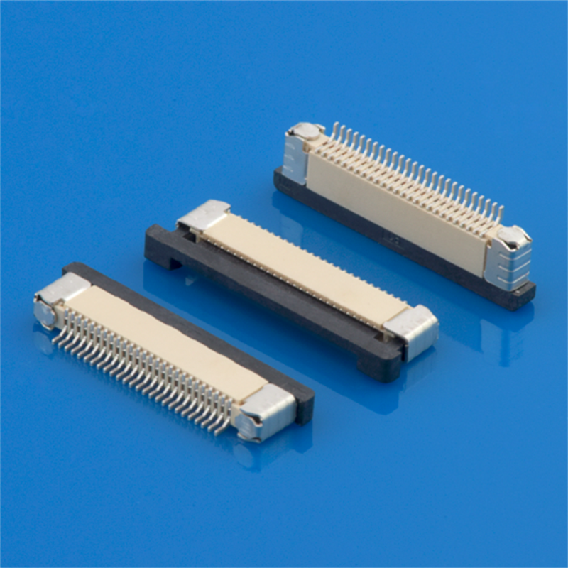 Soulin Popular Sale 0.5mm pitch Backflip lcd Screen Connector FFC/FPC Connector