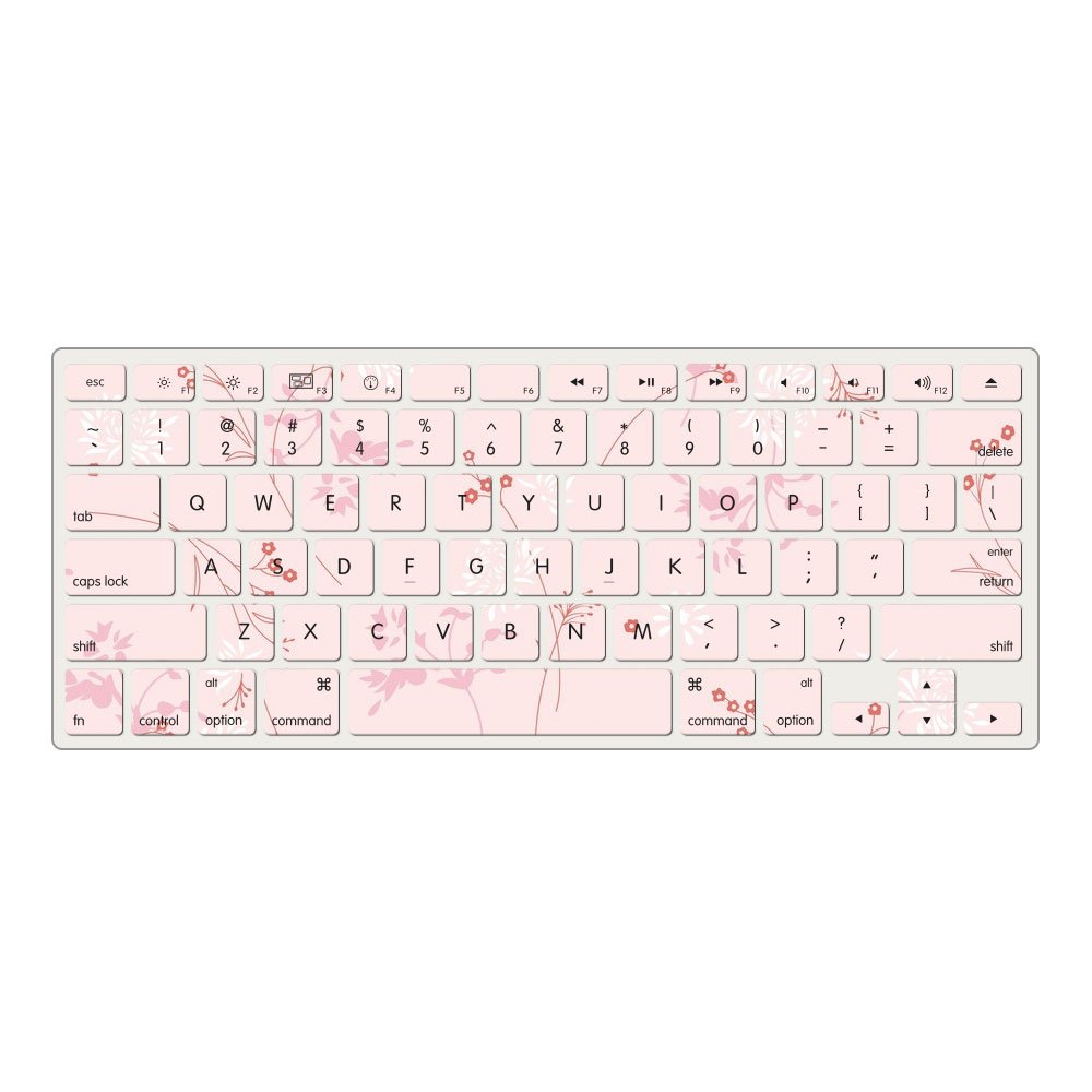 Color Customize Waterproof Colored Laptop Keyboard Silicone Skin Keyboard Cover For Macbook
