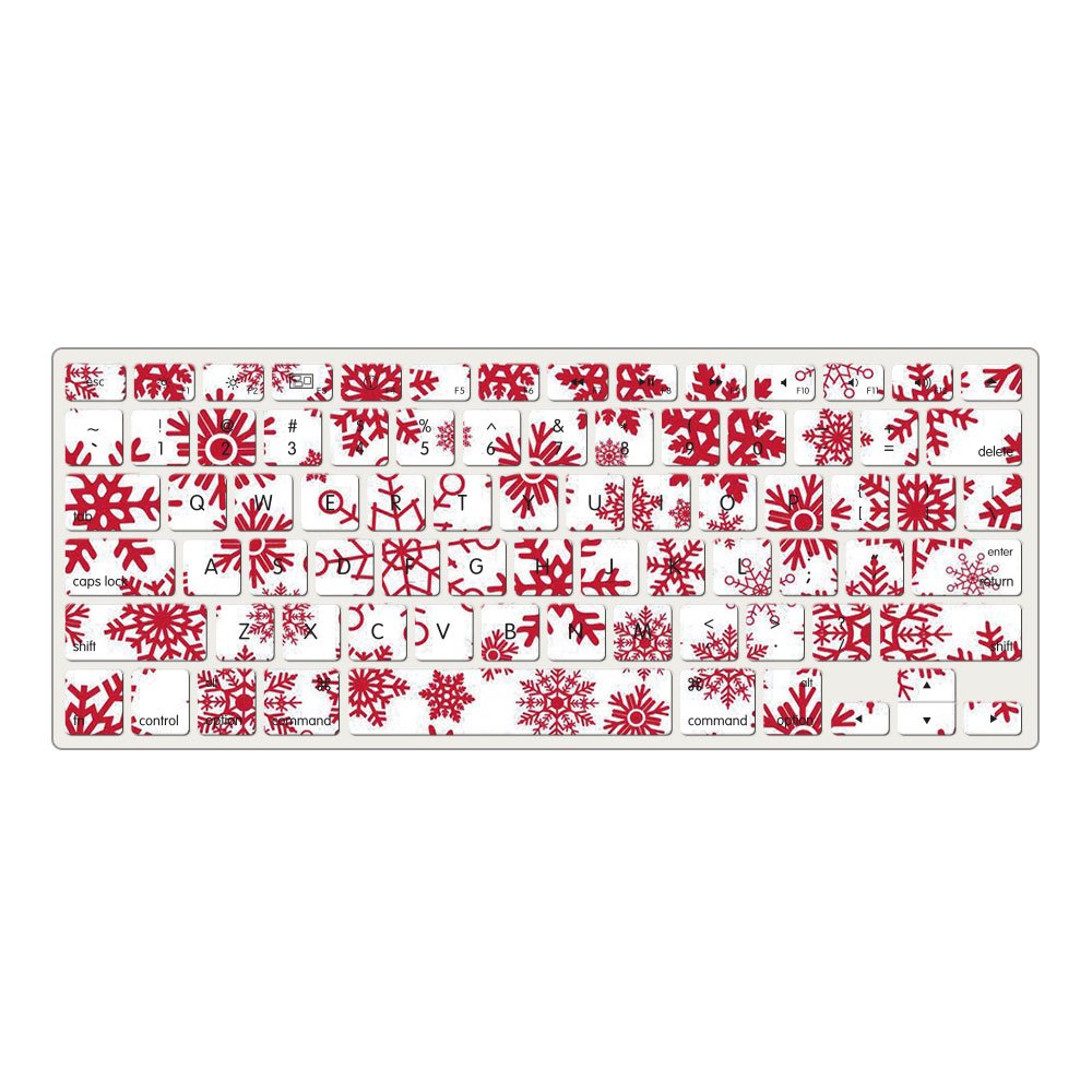 Color Customize Waterproof Colored Laptop Keyboard Silicone Skin Keyboard Cover For Macbook