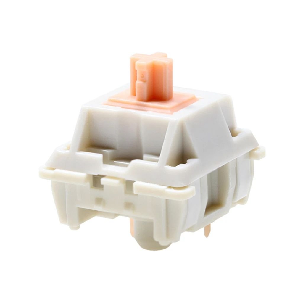 HZGAMER Holy Panda V2 Tactile Keyboard Switch 3 Pins 55g 62g 67g PC POM Nylon Factory Lubed Mechanical Keyboard Custom Switches