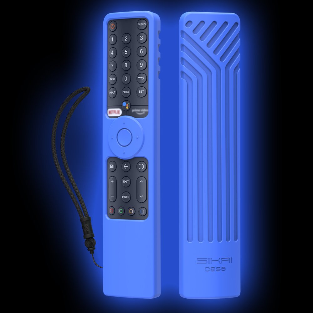 Silicone Remote Control Case For Xiaomi Mi TV P1 50 43 P1E Q1 75 Q1E 55 XMRM-19 Voice Cover Remote Shell