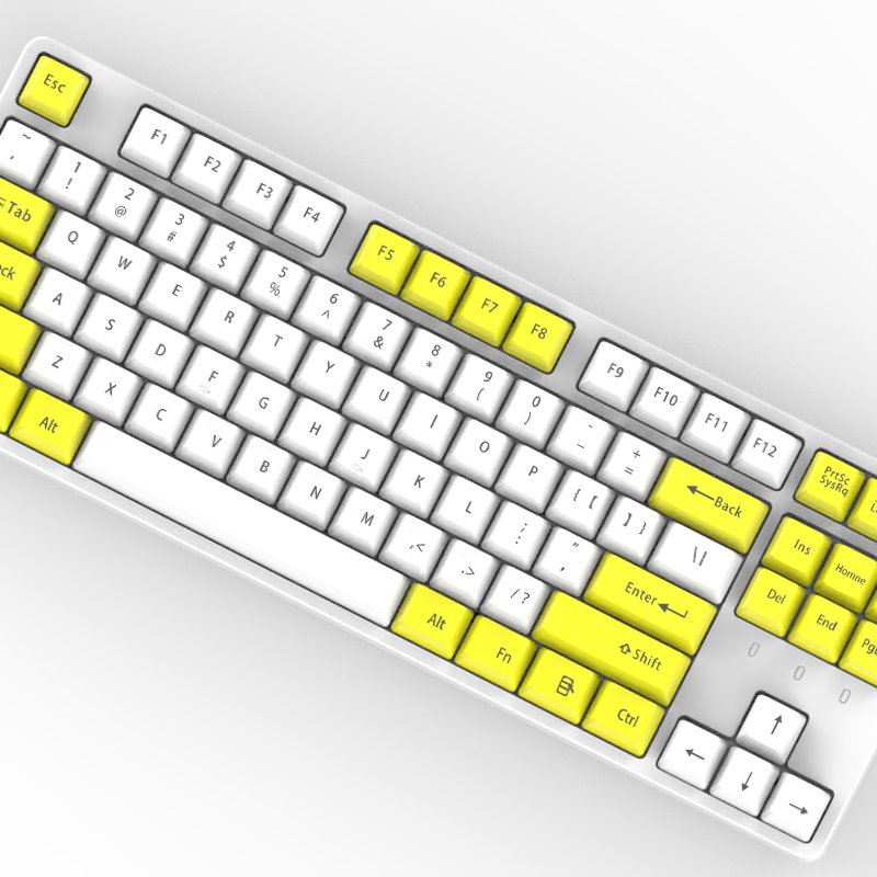 rgb 7 model mechanical keyboard fitting keycaps in custom keyboard using for original switch keyboard customized design