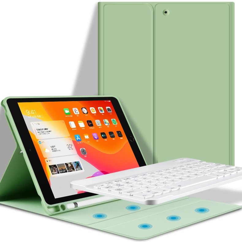 Magnetic Keyboard Cover for 10th Generation iPad with Pencil Holder, Stand, and Folio Protection for iPad 10.9-inch 2022 Model