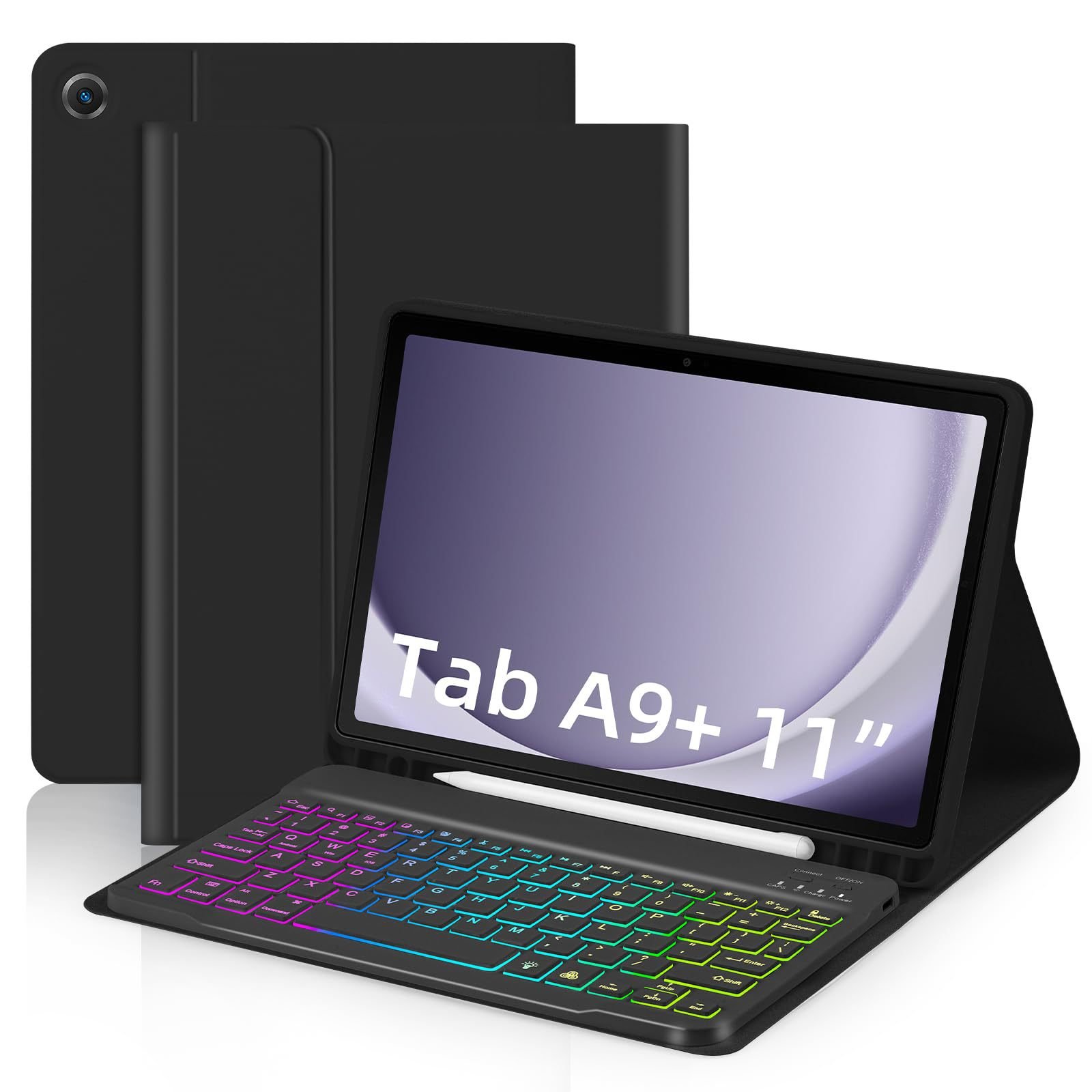 tablet pc leathercase for Samsung Tab A9 A10 6 lite tablet case for samsung tablet covers 360 rotatable for ipad pro 13 inch