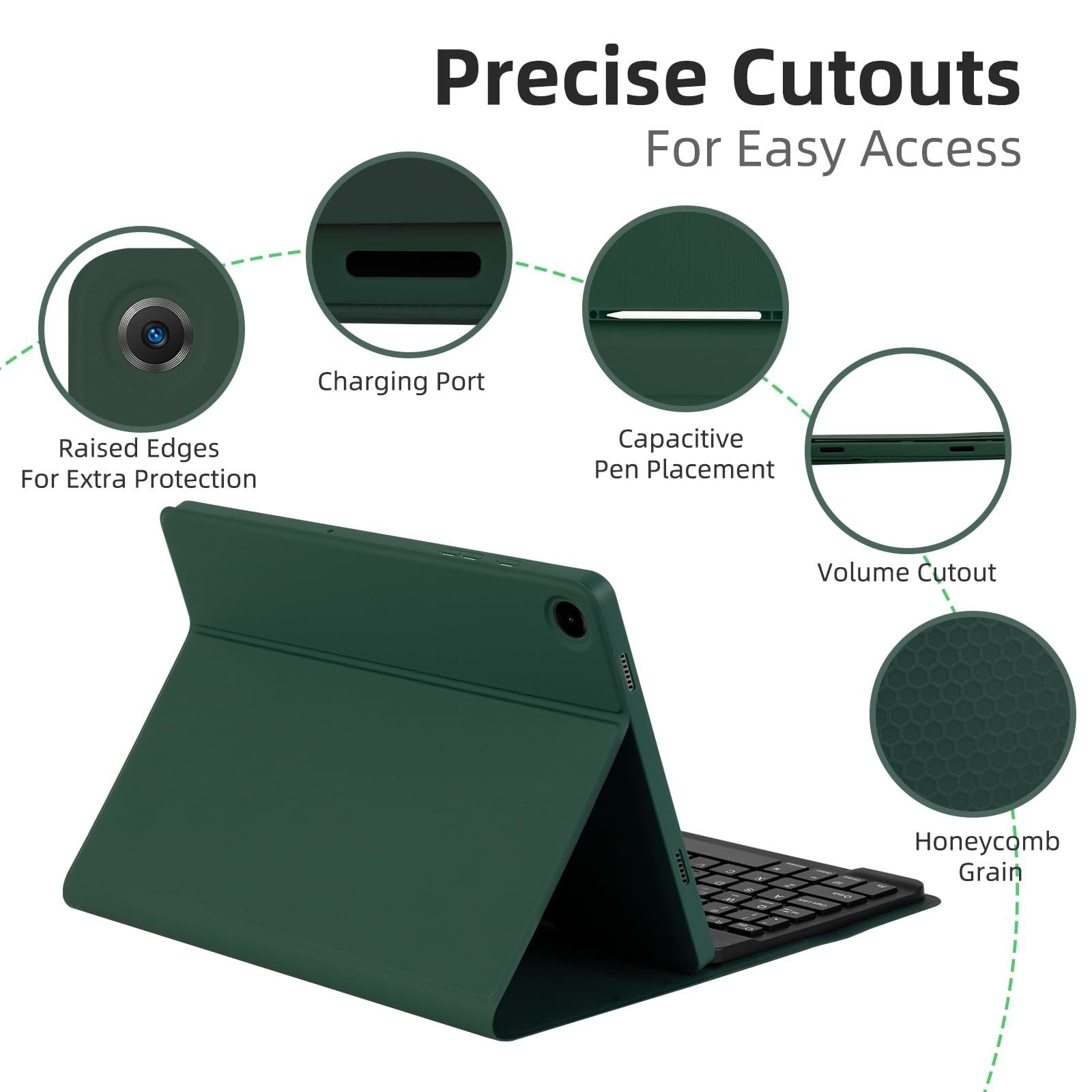 tablet pc leathercase for Samsung Tab A9 A10 6 lite tablet case for samsung tablet covers 360 rotatable for ipad pro 13 inch