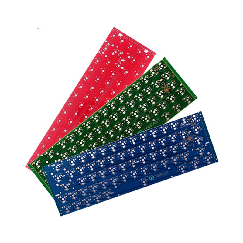 Fr4 electronic manufacturing circuit board USB type C wireless 65 keyboard pcb rgb