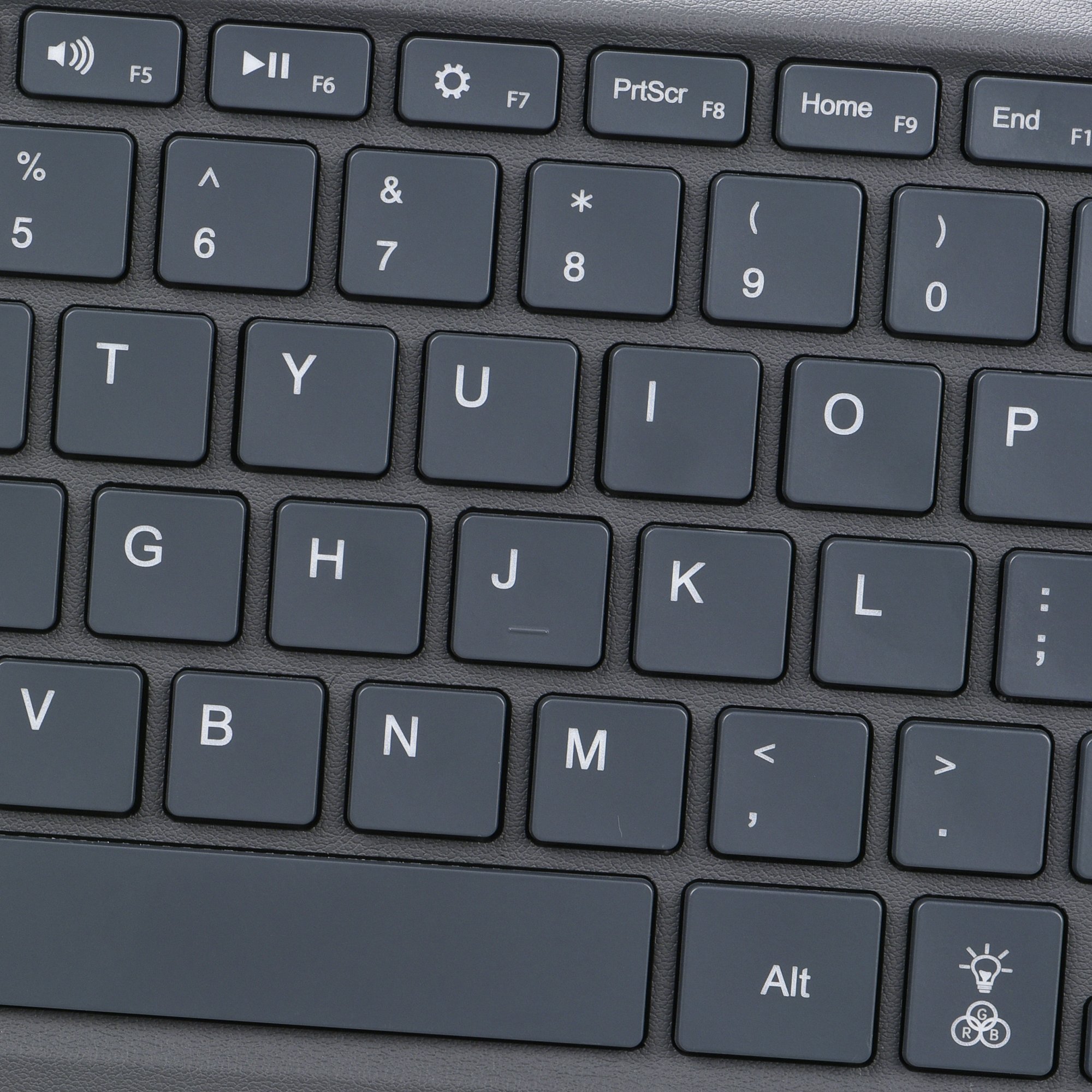Smart Wireless QWERTY Gaming Keyboard Cover for Surface Pro 8/9/X New with Backlight Touchpad Fashionable Design