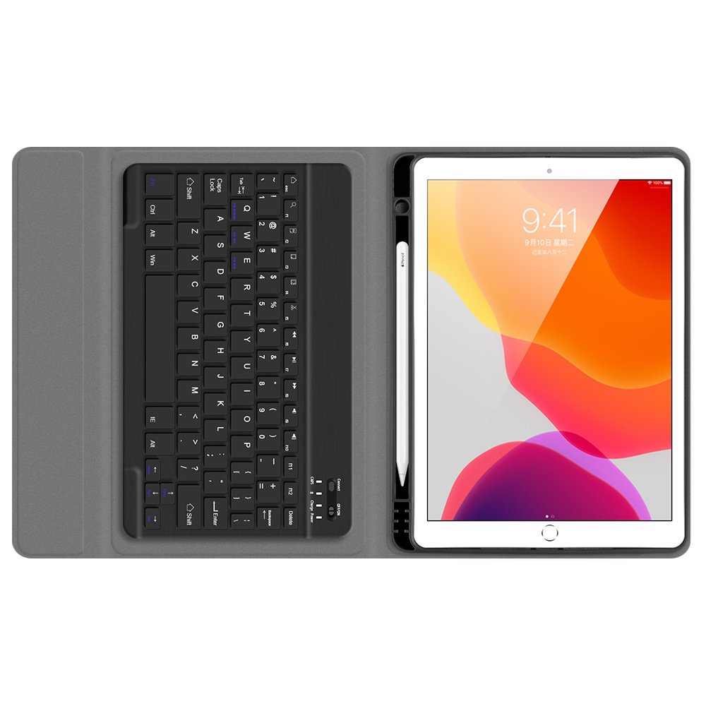 backlit wireless keyboard case For iPad 10.2 7 8 9th gen Factory Tablet case For iPad 10 cover
