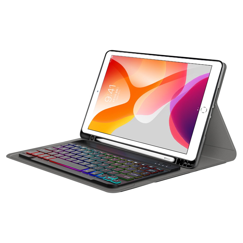 backlit wireless keyboard case For iPad 10.2 7 8 9th gen Factory Tablet case For iPad 10 cover