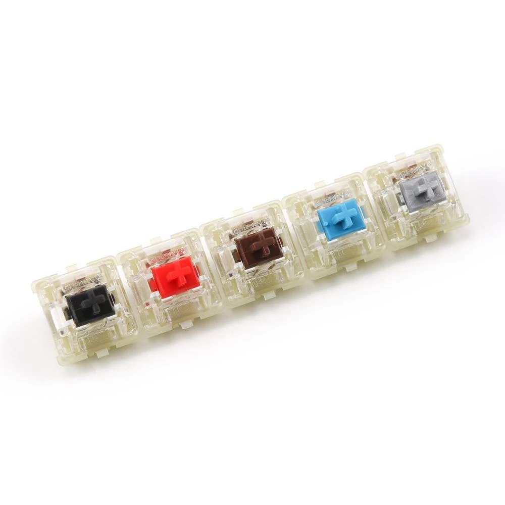 Mechanical Keyboard Switch 3-pin Silver Red Black Blue Brown Axis Clear RGB Switch for OUTEMU Cherry gaming Keyboard