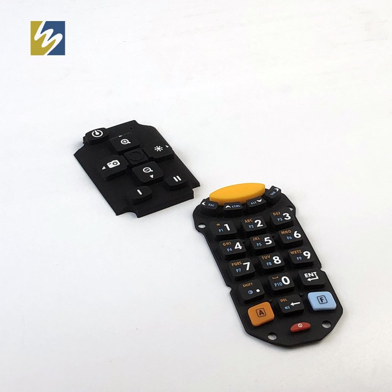 silicone key custom keyboard switch button raw material silicone rubber products