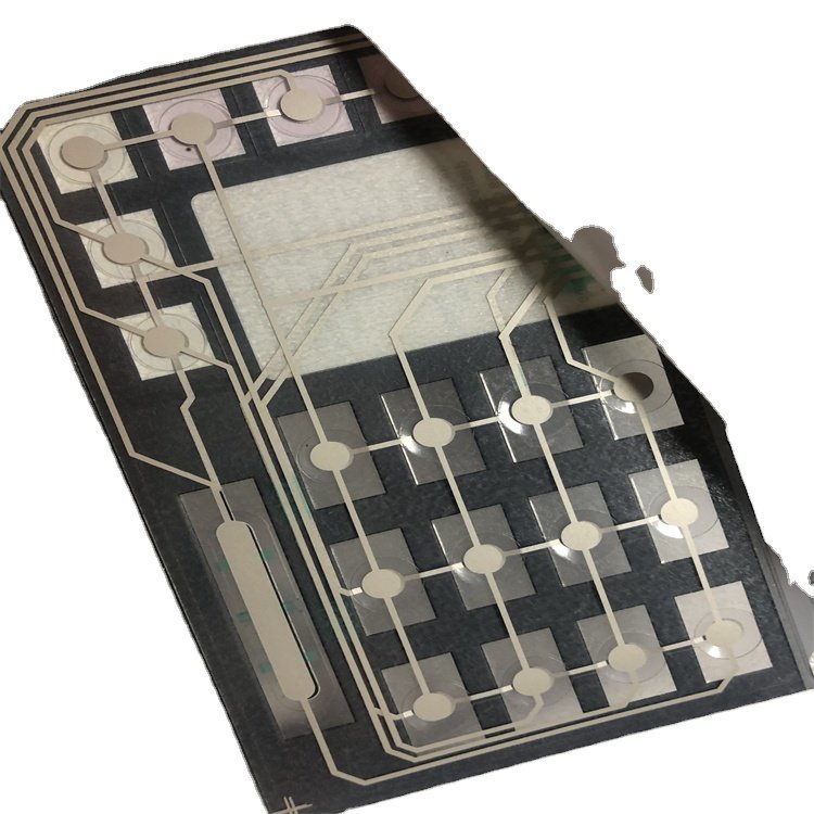 OEM manufacturer waterproof durable keypads&keyboards push switch button membrane keyboard membrane switch panel with metal dome