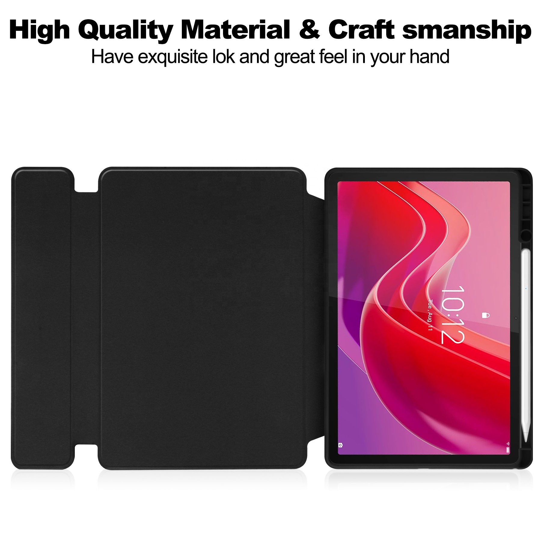 Backlit Keyboard Case for Lenovo Tab M11 11 Inch 2024 TB330FU & Detachable Keyboard Cover for Xiaoxin Pad TB31FC